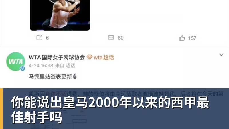 你能说出皇马2000年以来的西甲最佳射手吗